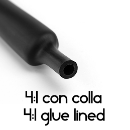4:1 Black Heatshrink tube...
